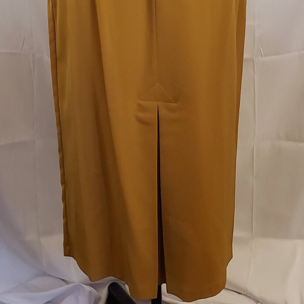 Design Todays Vintage Long Jacket One Tone 3 pc Suit w/Faux Fur Collar, Size XL - Picture 10 of 15